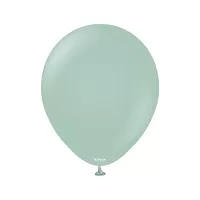 Dekorační retro balonky mentolově zelené 13 cm/5" 100 ks