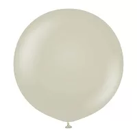 Dekorační retro balonek šedý 45 cm/18"