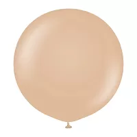 Dekorační retro balonek béžový 45 cm/18"