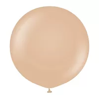 Dekorační retro balonek béžový 60 cm/24"