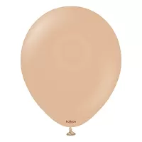 Dekorační retro balonek béžový 30 cm/12"