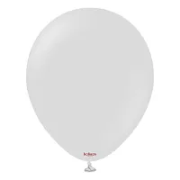 Dekorační retro balonek kouřově šedý 30 cm/12"