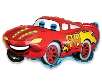 Fóliový balónek MINI veselé auto 35 cm