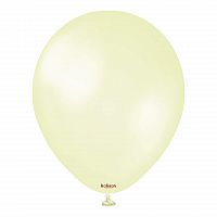Dekorační perleťové balonky žluté 30 cm/12" 50 ks