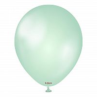 Dekorační perleťové balonky zelené 30 cm/11" 50 ks