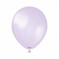 Dekorační perleťové balonky fialové 13 cm/5" 50 ks