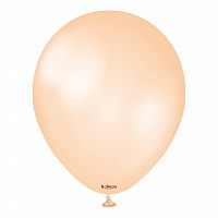 Dekorační perleťový balonek oranžový 30 cm/12"