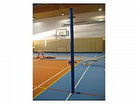 Volejbalové stĺpiky-cvičné (KOMAXIT) - interiér, prům.60 mm + púzdra a viečka