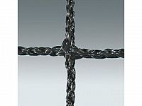 Sieť volejbal LIGA SPORT, PL / 3mm, čierna, s nánosovaným lankom (s dĺžkou 13,5 m)