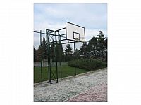 Basketbalová konštrukcia priehradová, pevná, vysadení do 2,5 m (KOMAXIT)