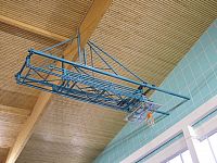 Basketbalová konštrukcia elektricky sklopné, pod strop do 9 m