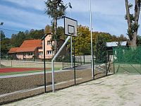 Basketbalová konštrukcia streetball - exteriér (ZN), vysadenie 1,45 m kotvené na oc.dosku , CERTIFIKÁT