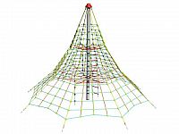 Lanová pyramída SC - výška 5,5 m, výška pádu 1,0 m, 8 zámkov