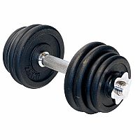 Jednoručné, nakladacia činka HMS SG04, 15 kg