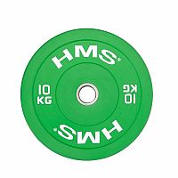Farebný bumper kotúč HMS CBR 10 kg
