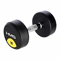 Pogumované jednoručky činka HMS HG Pre 10 kg