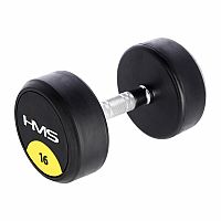 Pogumovaná jednoručná činka HMS HG Pro 16 kg