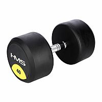 Pogumované jednoručky činka HMS HG Pre 40 kg