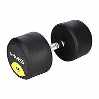 Pogumované jednoručky činka HMS HG Pro 45 kg