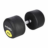Pogumované jednoručky činka HMS HG Pro 47,5 kg
