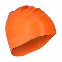 Silikónová čiapky SPURT G-Type F202 men so vzorom, oranžová