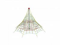 Lanová pyramída SC - výška 5,0 m, výška pádu 1,5 m, 8 zámkov