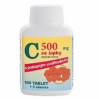 Hsport Vitamín C 500mg s postupným uvolňováním 105tbl