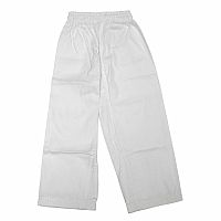 Kalhoty ke kimonu 130cm, standart  , bílé
