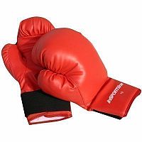 Boxerské rukavice BQ2320 - vel. M 12oz - červené