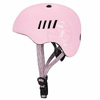Spokey PUMPTRACK Juniorská cyklistická BMX prilba IN-MOLD, 48-58 cm, ružová