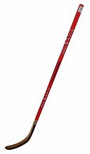 ACRA Laminovaná hokejka ľavá 125 cm červená