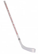 ACRA H3377-LE Hokejka plastová s dyhou147cm - ľavá - biela