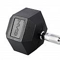 Černá hexagonální jednoručka HMS 27,5 kg
