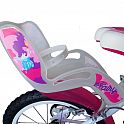 Dino bikes 166 RSN FAIRY Bílá, růžový potisk 16"