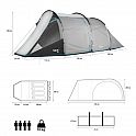 Kempingový stan NILS Camp NC6023 Skyland