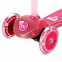 Dětská koloběžka NILS Fun HLB001 LED růžová