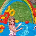 Nafukovací bazén Intex 57453 Duha Play Centrum 297 x 193 x 135 cm