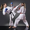 Rukavice na karate DBX BUSHIDO DBX-KM červené