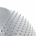 Masážní gymnastický míč HMS YB03N 65 cm světle šedý