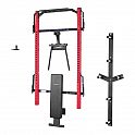 Multifunkční posilovací stojan - Power Rack HMS KLT22 červený