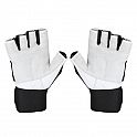 Fitness rukavice HMS RST04 bílé