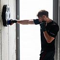 Elektronický boxerský terč HMS TB02 s LED, Bluetooth a rukavicemi (Music Boxing Machine)