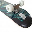 ACRA S3 Skateboard závodní s protismykem zelený 78 x 20 cm