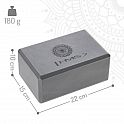 Růžová sada na jógu HMS- podložka YM10, jóga blok KJ02 a popruh SJ01
