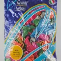 Balónek metal 21cm party mix (100ks/bal)