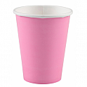 EKO Kelímky papírové růžové 250ml, 6ks