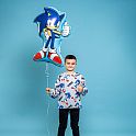 Foliový balonek ježek Sonic 90 x 66 cm