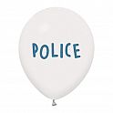 Latexové balónky policejní 30 cm - 5 ks