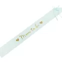 Šerpa - Mom to be - modrá 75 cm