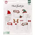 Vanoční sada pro fotokoutek - HOLLY JOLLY 12ks
